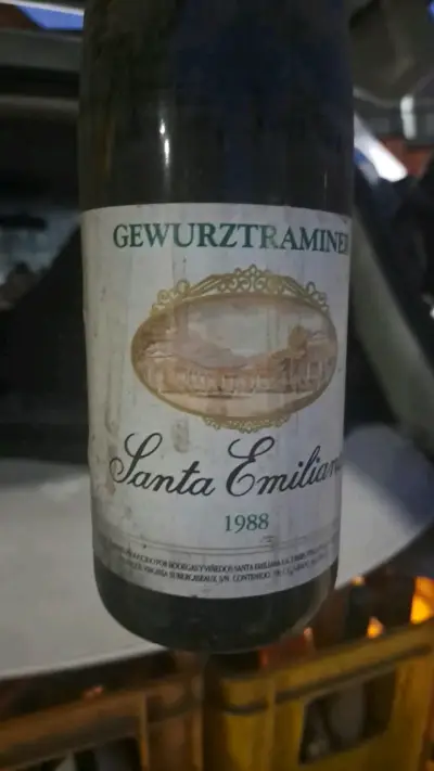 Antiguo Vino Gewurztraminer Santa Emiliana 1988 - miniatura 2