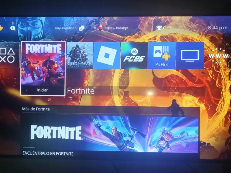 Consola de videojuegos con juegos populares