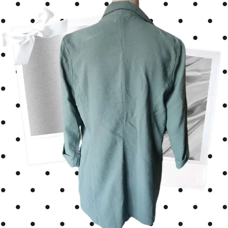 Blazer verde menta para mujer - 2