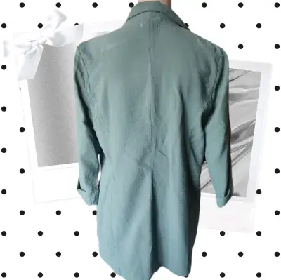 Blazer verde menta para mujer - miniatura 2