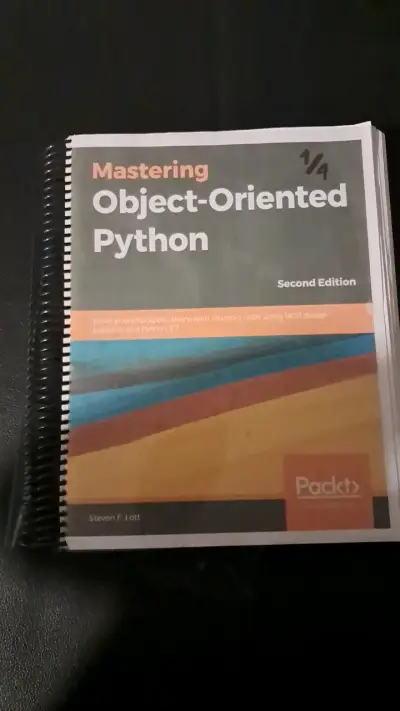 Libro Mastering Object-Oriented Python Segunda Edición - miniatura 1