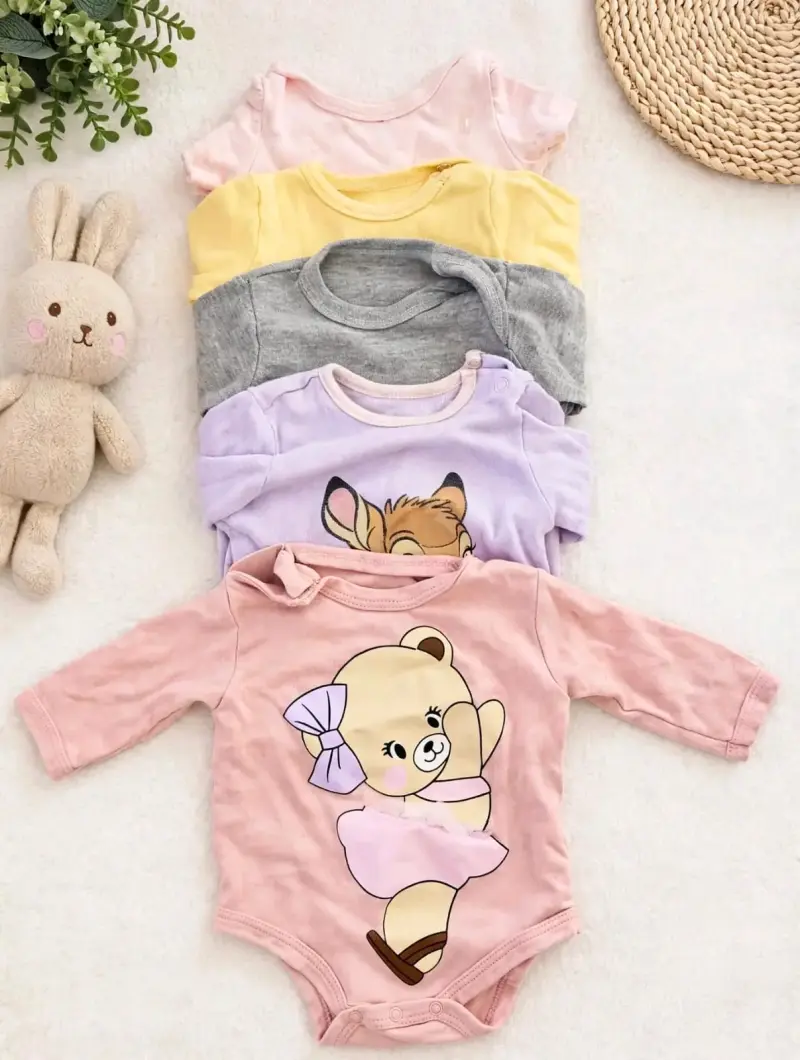 Conjunto de bodys para bebé 3 meses - 2