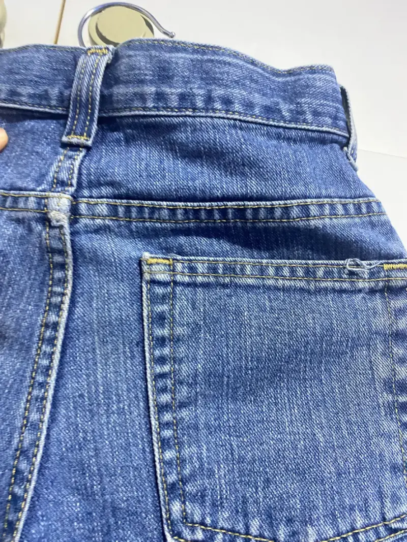 Jeans de mezclilla azul mujer talla 32 - 3