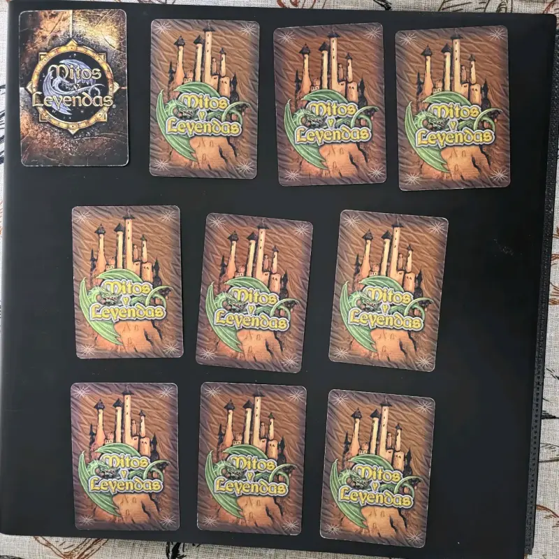 10x Cartas Heroes de Chile - Epoca Salo - MyL - 2