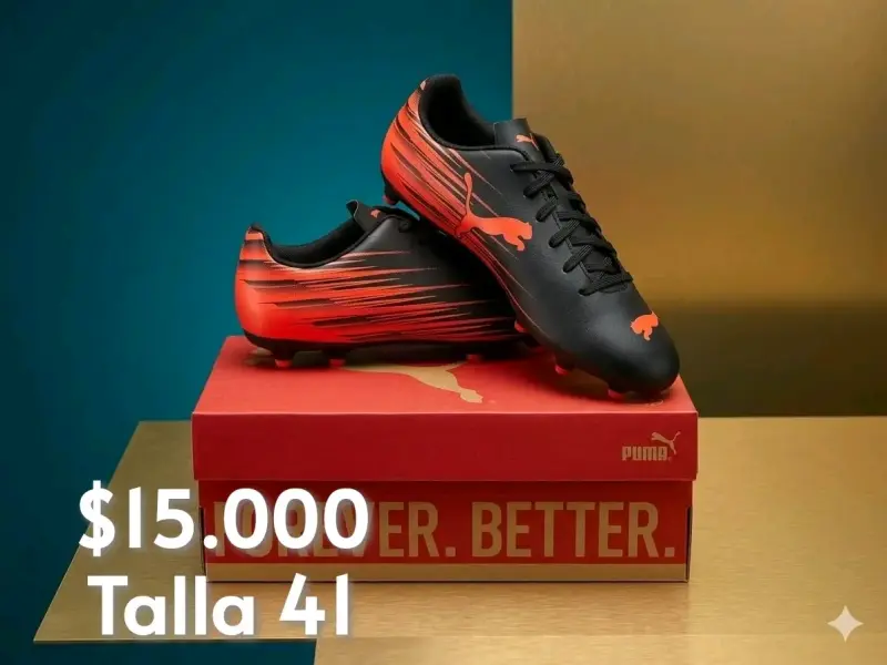 Zapatillas de fútbol Puma talla 40 y 41 - 2
