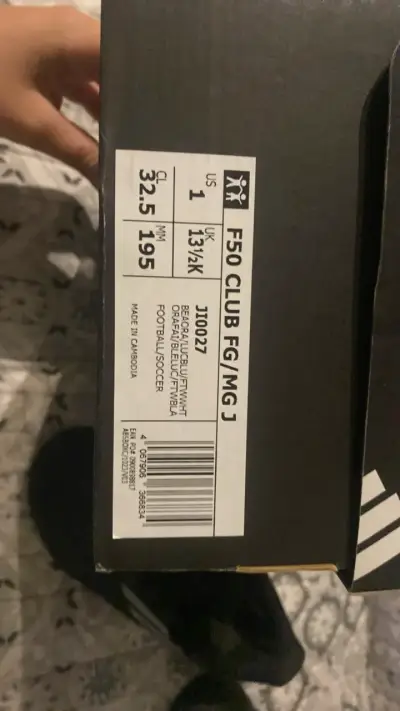Zapatillas de Fútbol Adidas F50 talla 32.5 - miniatura 3