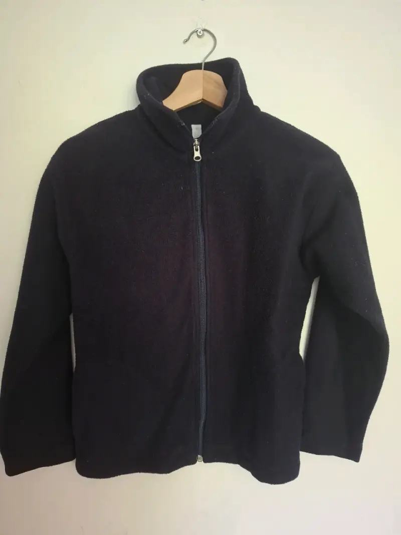 Chaqueta polar azul marino con cierre Talla 12 - 2