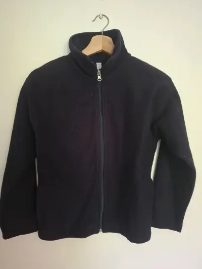 Chaqueta polar azul marino con cierre Talla 12 - miniatura 2