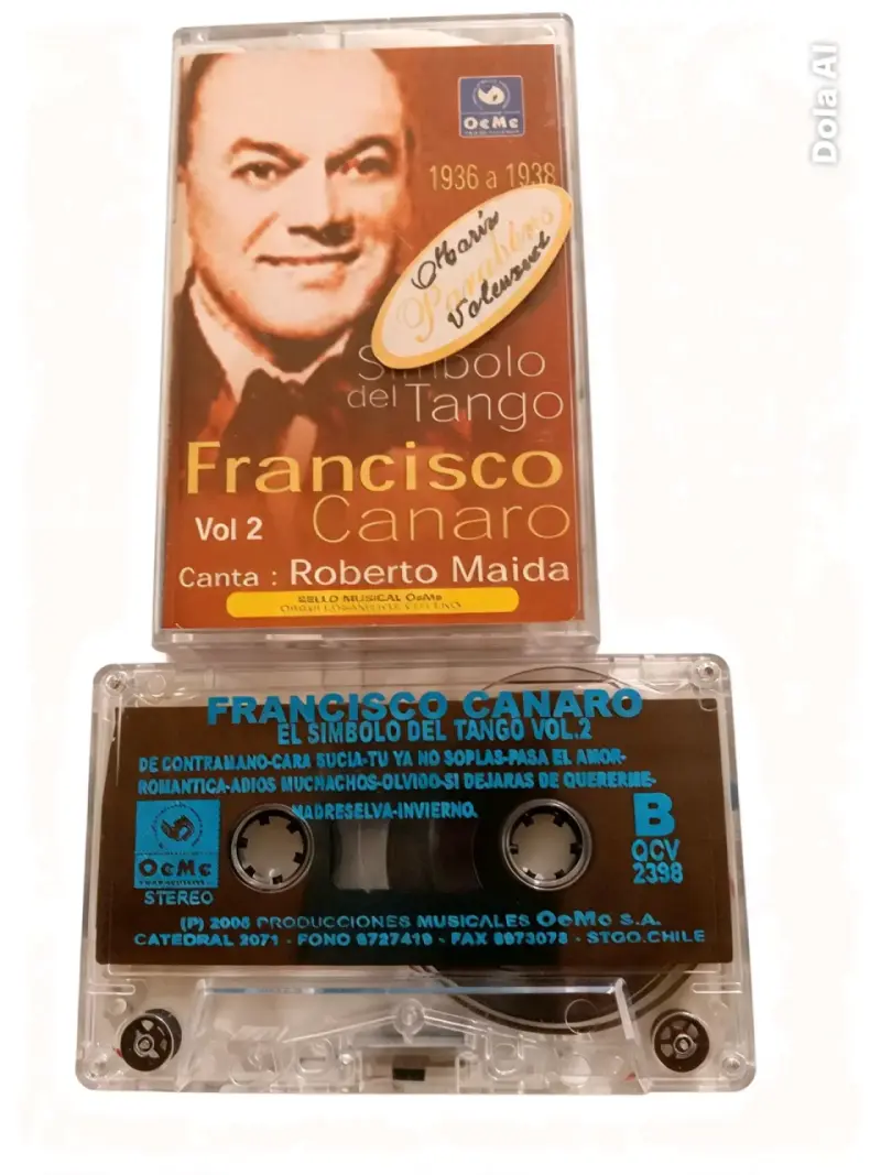 Cassettes de Tango y Vals de Francisco Canaro y Alfredo De Angelis - 1