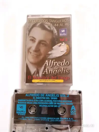 Cassettes de Tango y Vals de Francisco Canaro y Alfredo De Angelis - miniatura 3