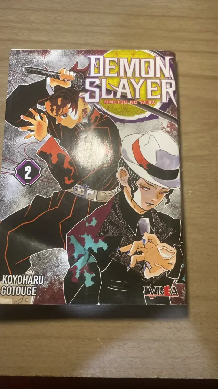 Manga Demon Slayer Kimetsu No Yaiba Volumen 2 - 1