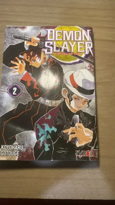 Manga Demon Slayer Kimetsu No Yaiba Volumen 2 - miniatura 1