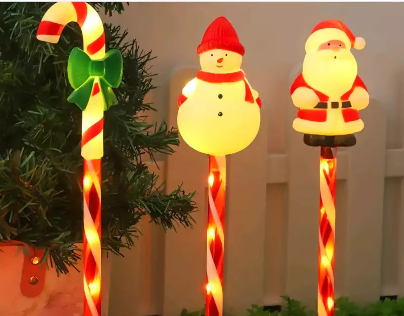 Luces decorativas navideñas LED con figuras - 4