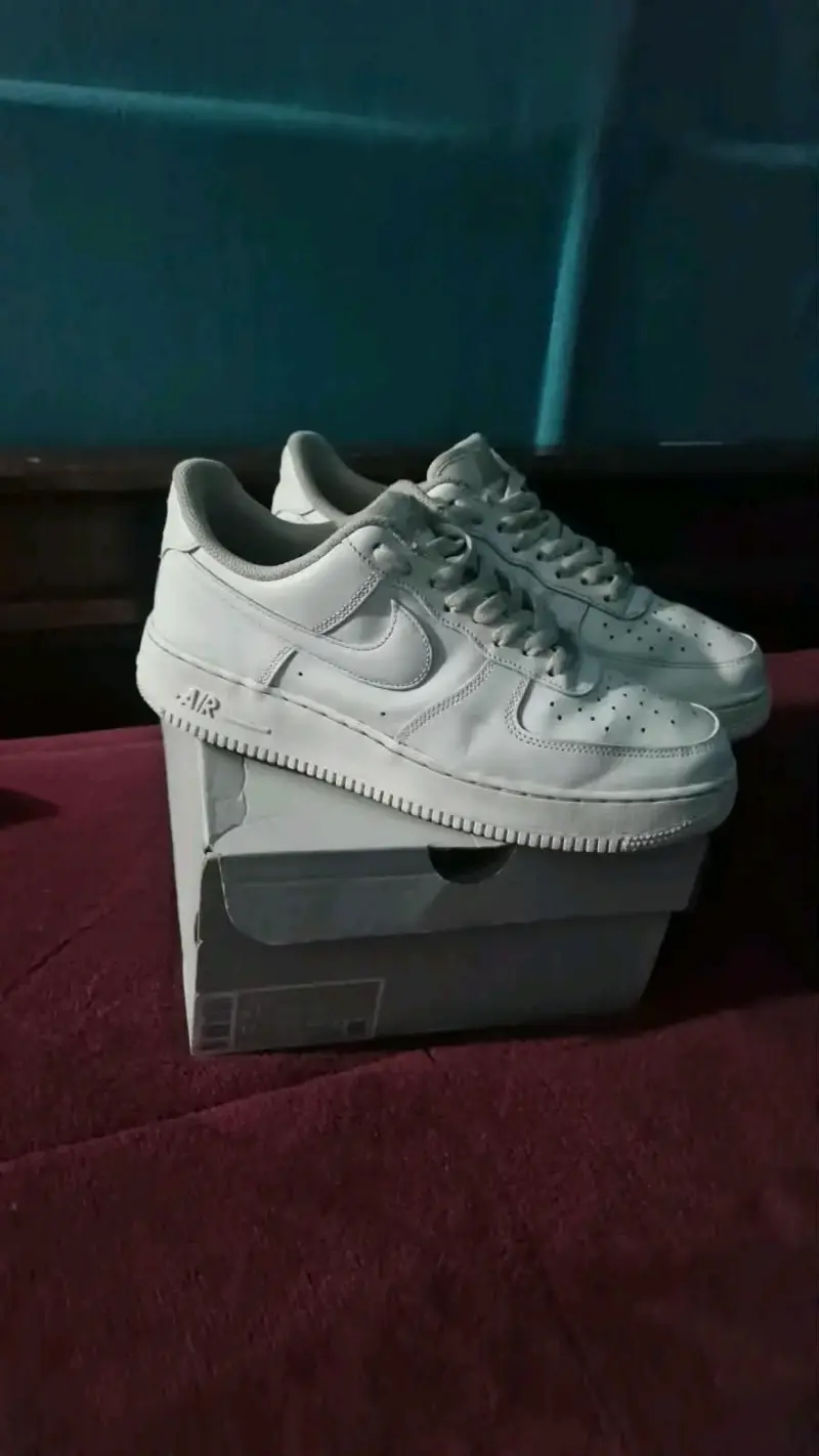Zapatillas deportivas blancas Nike Air Force 1 - 3