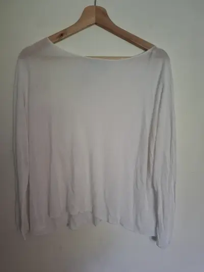 Suéter blanco de mujer en buen estado Talla Única - miniatura 2