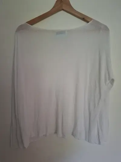 Suéter blanco de mujer en buen estado Talla Única - miniatura 3