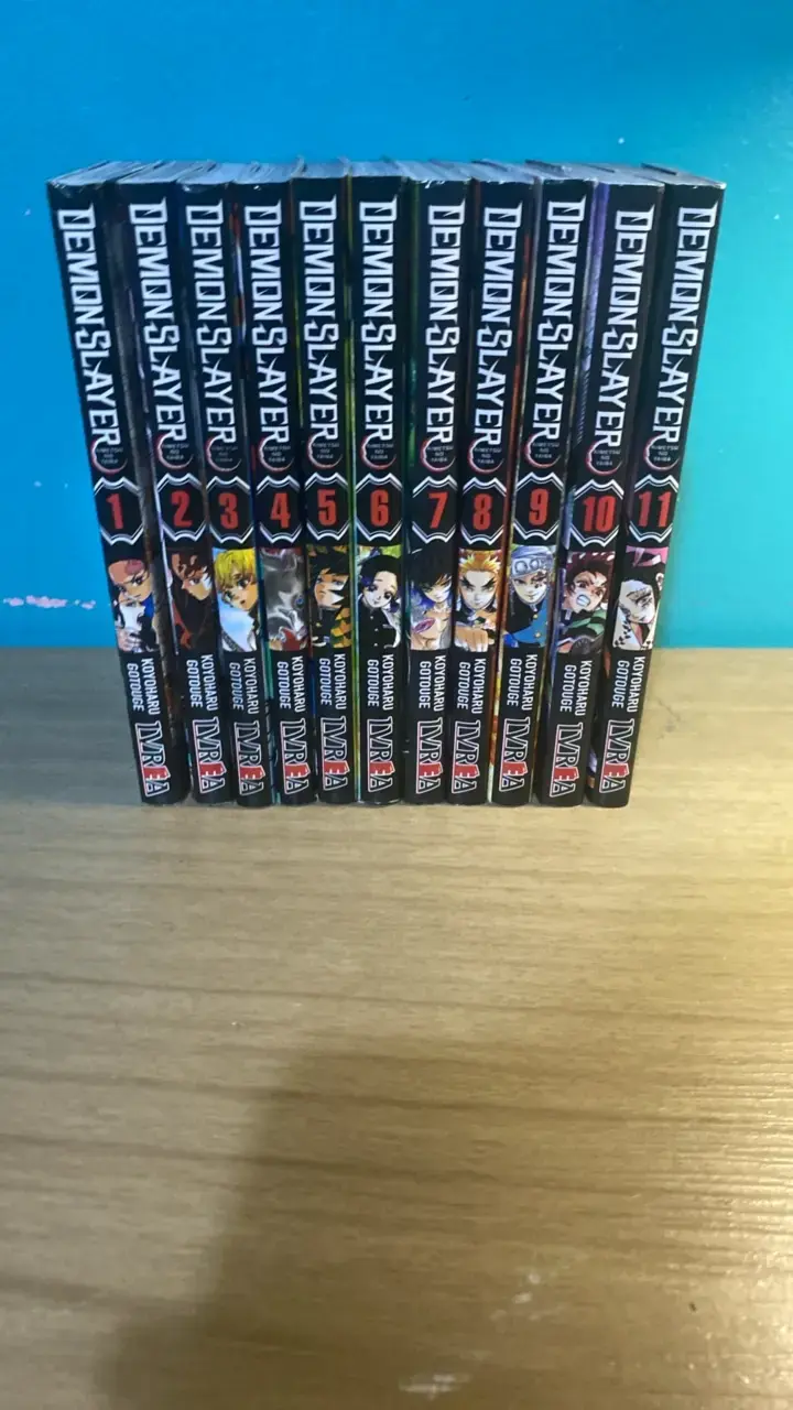 Colección de mangas Demon Slayer Tomos 1-11 - 1