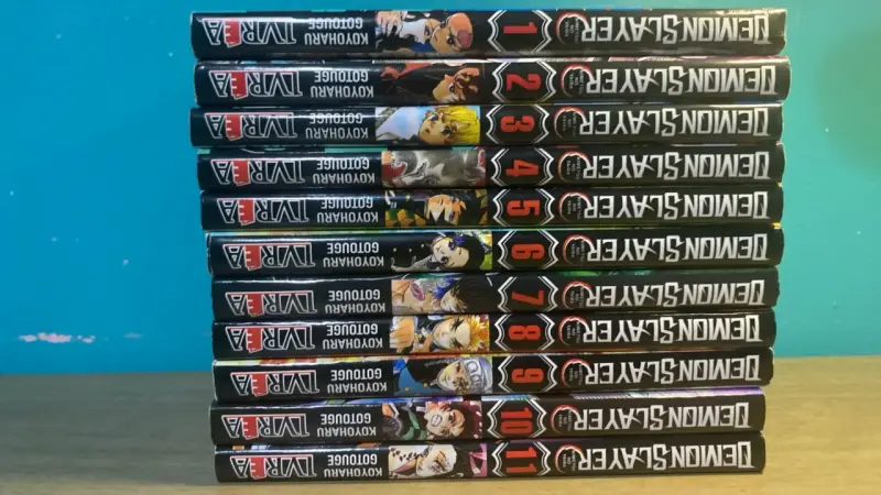 Colección de mangas Demon Slayer Tomos 1-11 - 2