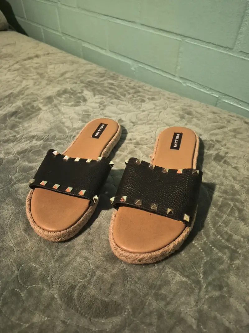 Sandalias negras Pollini talla 40 - 2