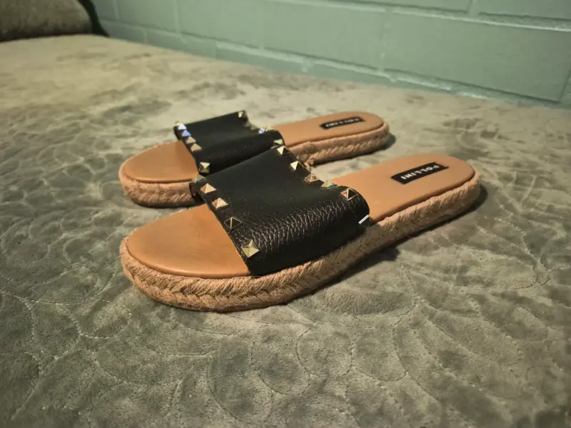 Sandalias negras Pollini talla 40 - 3