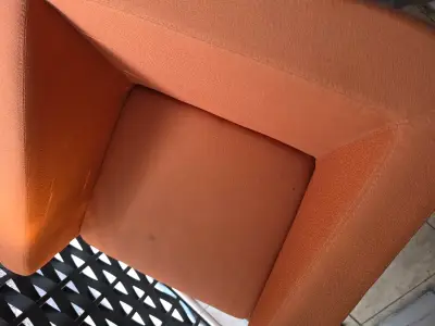 Sillón individual naranja moderno - miniatura 3