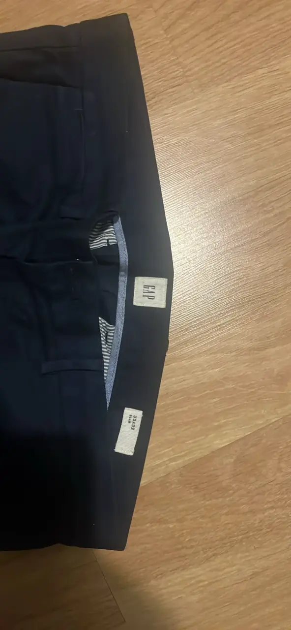 Pantalón de vestir azul marino para hombre - 2