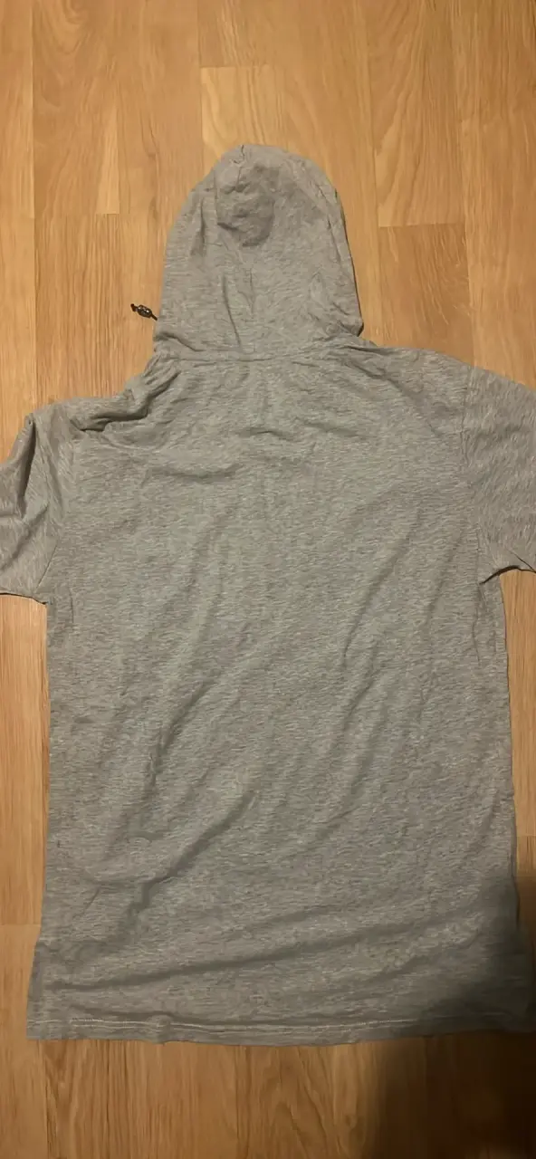 Polera con capucha gris AX - 2