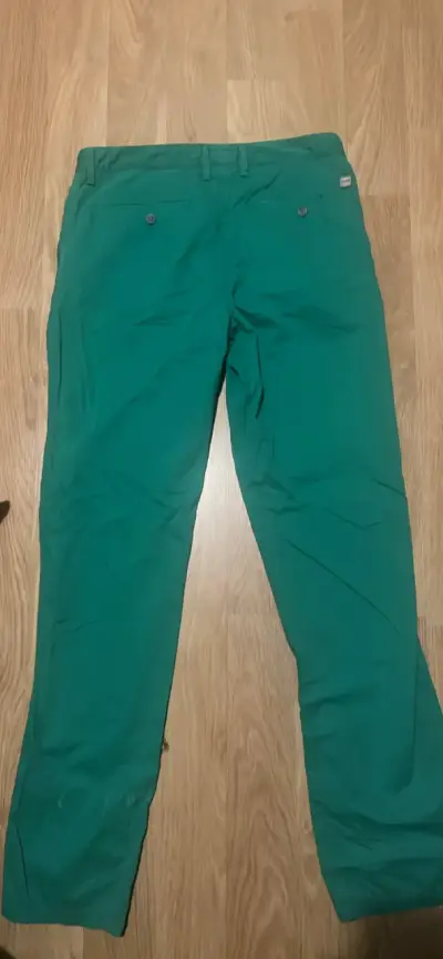 Pantalones verdes para hombre Boss - miniatura 3