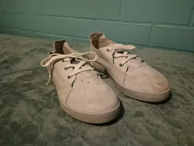 Zapatillas casuales beige Cat talla 40 - miniatura 1