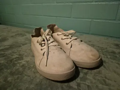 Zapatillas casuales beige Cat talla 40 - miniatura 2