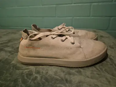 Zapatillas casuales beige Cat talla 40 - miniatura 3