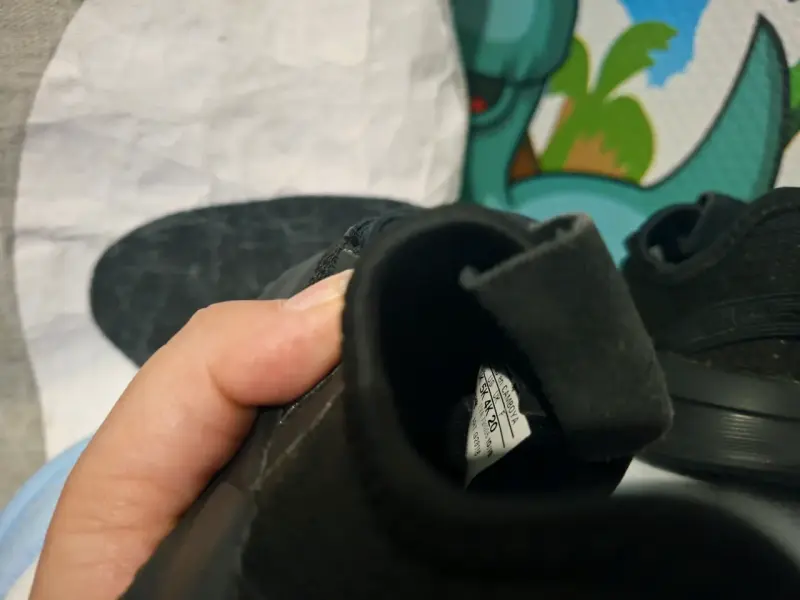 Zapatillas deportivas negras para niños Adidas - 4