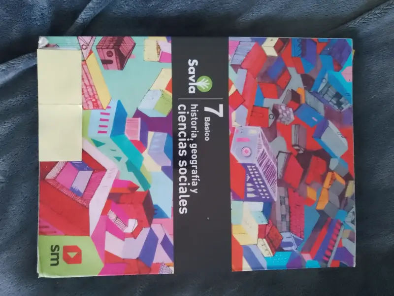 Libro de Historia, Geografía y Ciencias Sociales 7° Básico Savia