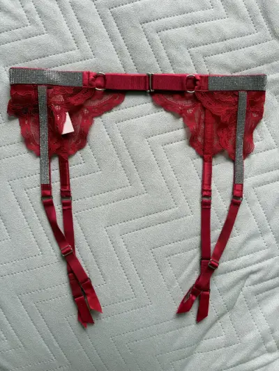Portaligas rojo  Victoria's Secret  XS - miniatura 4