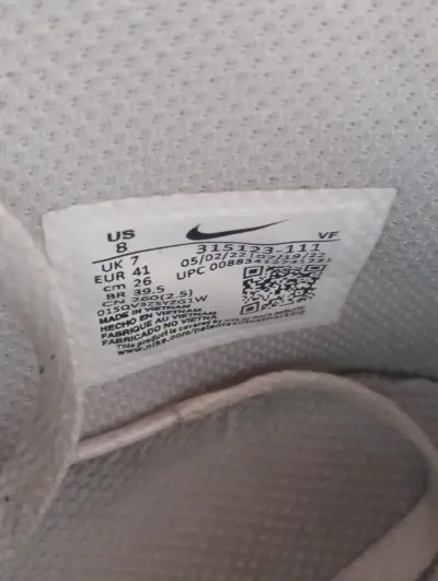 Zapatillas Nike Air Force 1 Blancas Talla 41 - miniatura 4