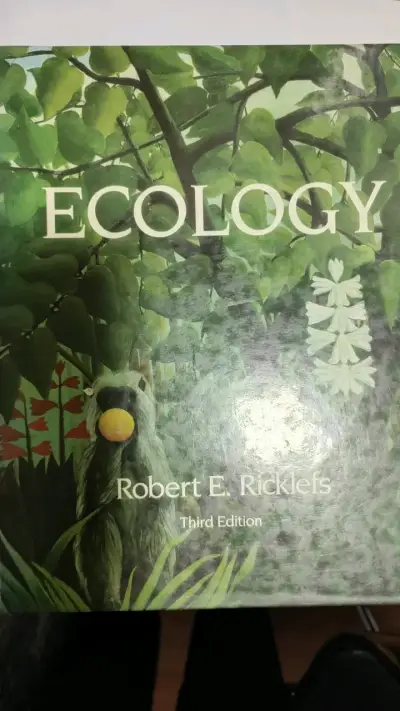 Libro Ecology de Robert E. Ricklefs Tercera Edición - miniatura 1