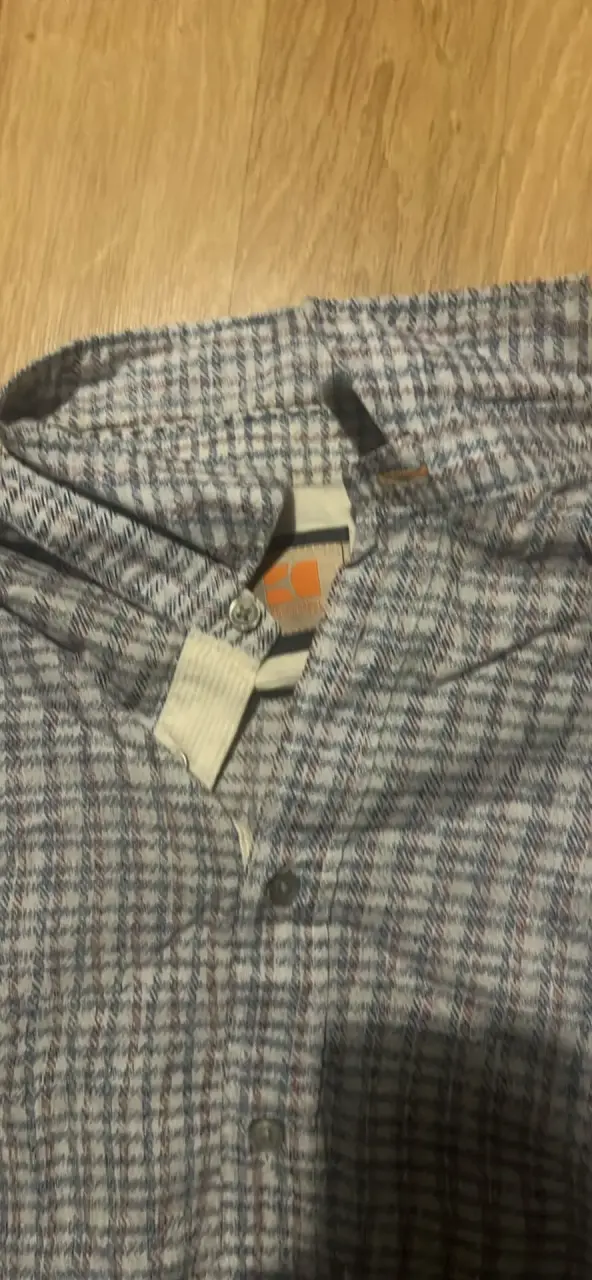Camisa a cuadros manga larga para hombre - 2