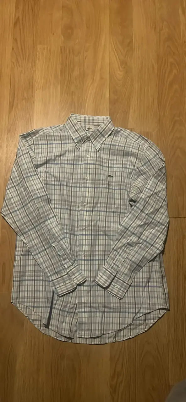 Camisa a cuadros Lacoste de hombre