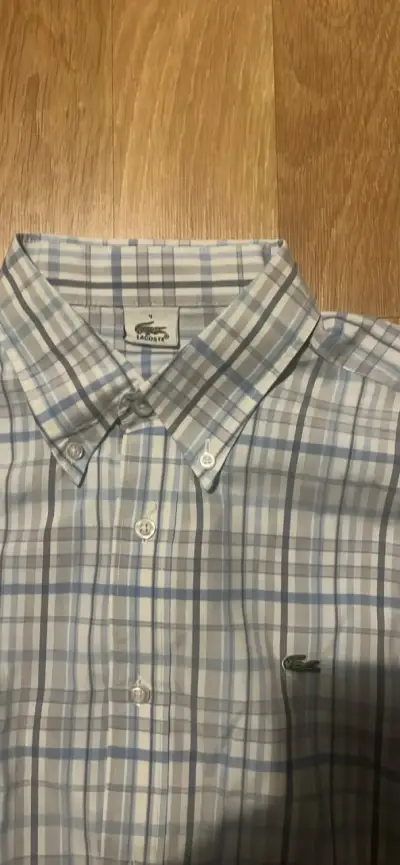 Camisa a cuadros Lacoste de hombre - miniatura 2