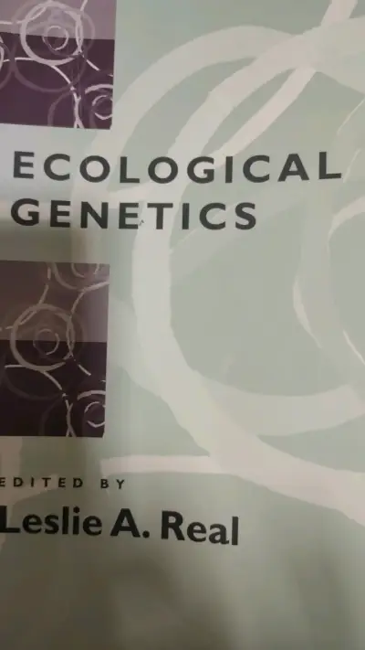 Libro Ecological Genetics editado por Leslie A. Real - miniatura 1