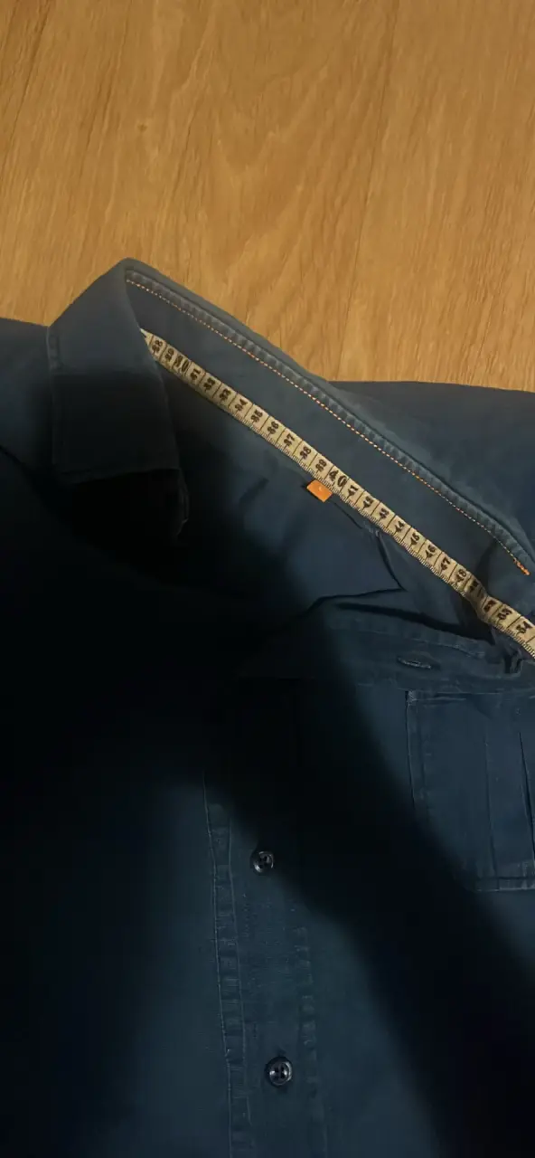 Camisa azul de hombre talla L