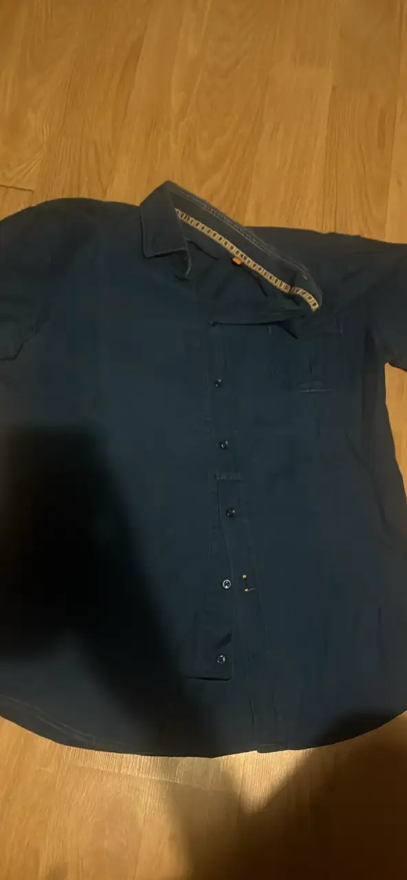 Camisa azul de hombre talla L - 2