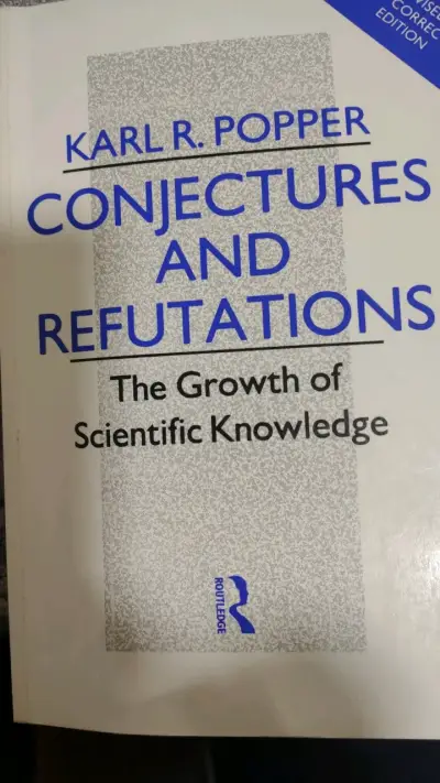 Libro 'Conjectures and Refutations' de Karl R. Popper - miniatura 1