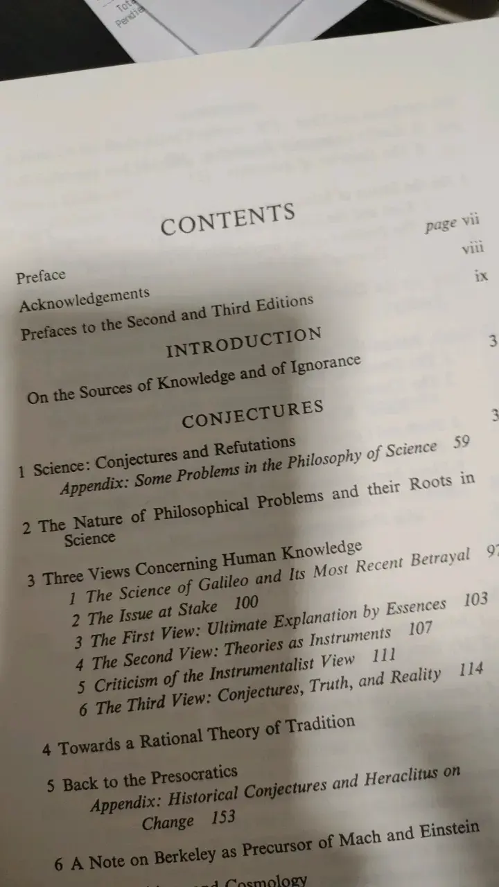 Libro 'Conjectures and Refutations' de Karl R. Popper - 3