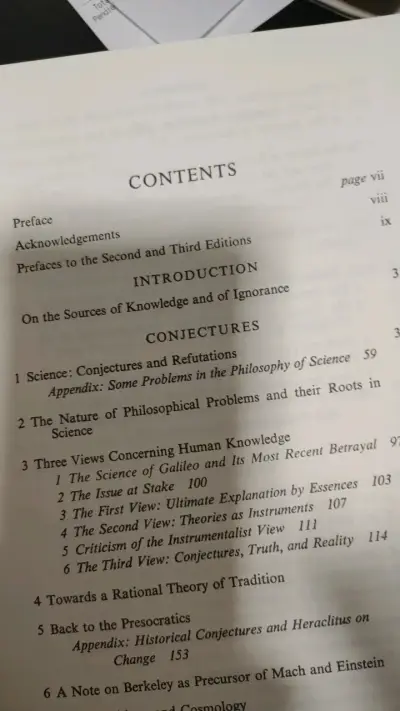 Libro 'Conjectures and Refutations' de Karl R. Popper - miniatura 3
