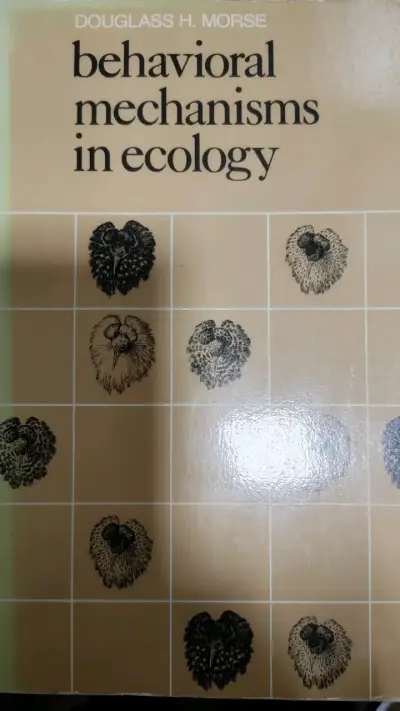 Libro Behavioral Mechanisms in Ecology de Douglass H. Morse - miniatura 1