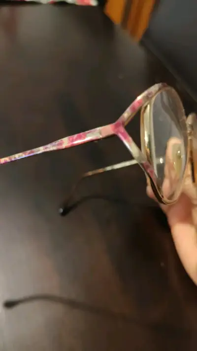 Lentes ópticos con marco floral - miniatura 1