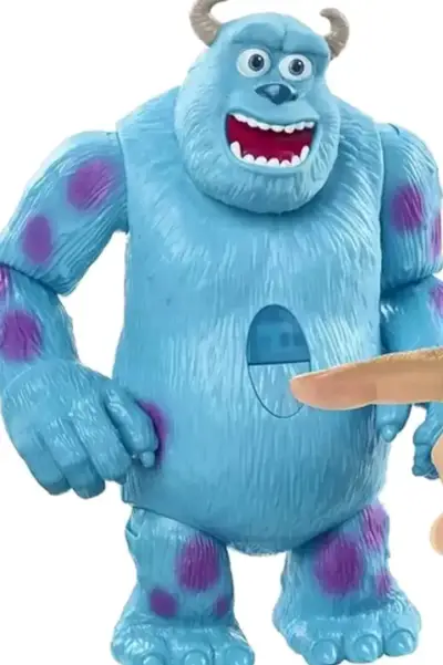 Figura de acción Sulley Monsters Inc azul - miniatura 2