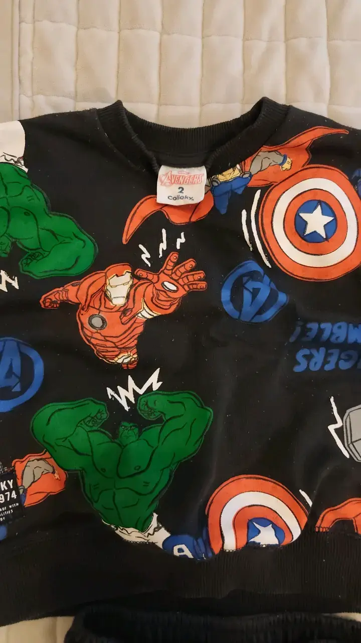 Conjunto infantil Avengers - 2