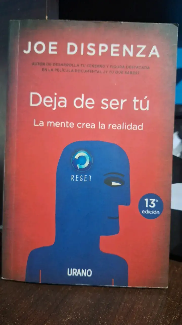 Libro 'Deja de Ser Tú' de Joe Dispenza - 1